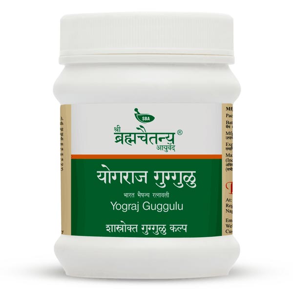 yograj Yograj guggul 300mg 500gm shree brahmachaitanya ayurved - Image 1