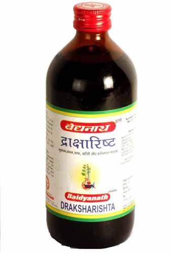 Draksharishta.jpg draksharishta 220ml shree baidyanath ayurved bhavan - Image 1