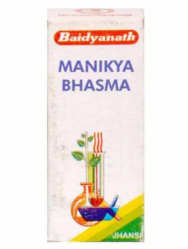 Manikya20Bhasma202.5Gm.jpg manikya bhasma 2 5gm f shree baidyanath ayurved bhavan - Image 1