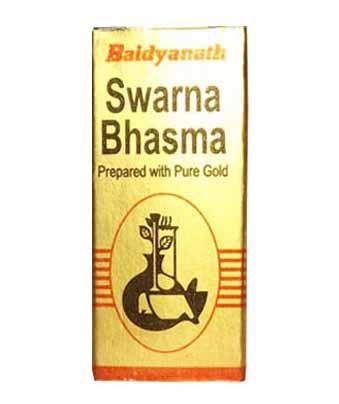 Swarna20Bhasma201Gm.jpg suvarna bhasma 100 mg shree baidyanath ayurved bhavan - Image 1