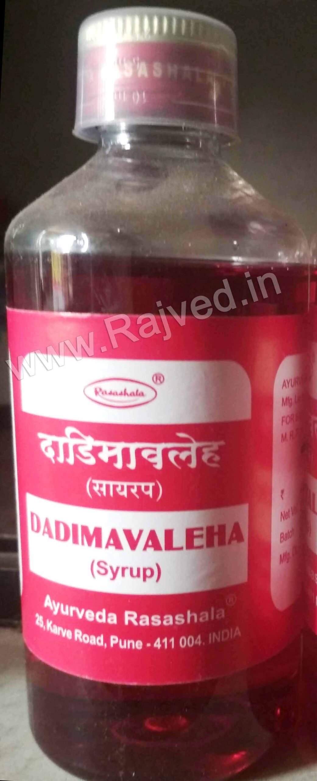 em203309.jpg Dadimavleha 1ltr by Ayurved Rasashala - Image 1