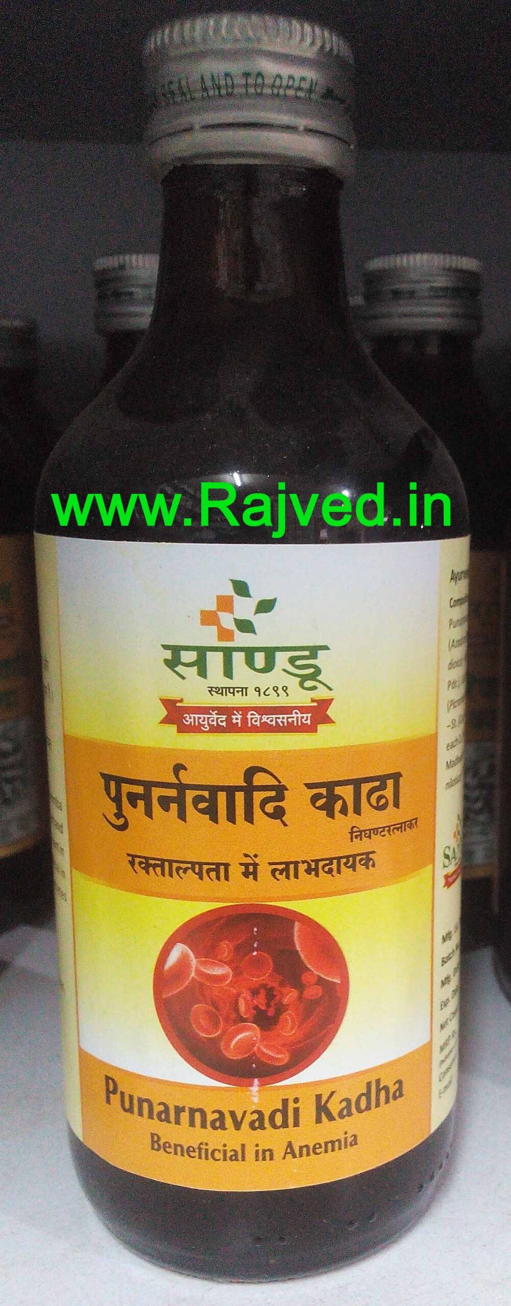 em20770.jpg punarnavadi kadha 200 ml sandu brothers pvt ltd - Image 1
