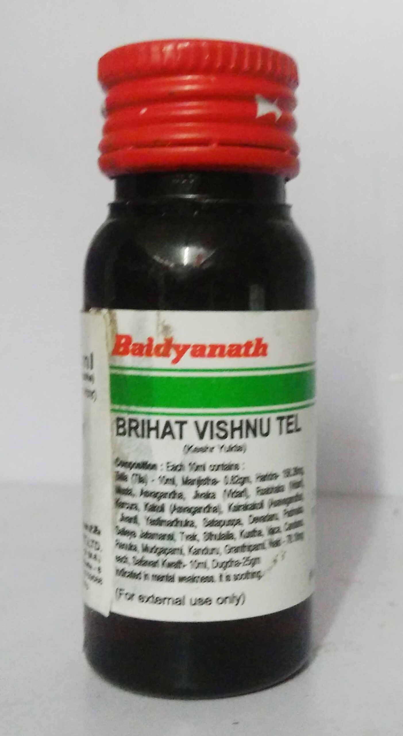 img20381.jpg vishnu tel keshar yukt 25ml shree baidyanath ayurved bhavan best buy - Image 1