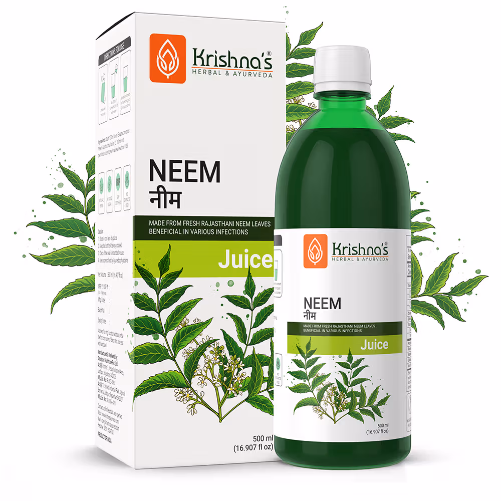0afdf748906037150348_1 neem juice 1000ml krishna herbal and ayerveda - Image 1