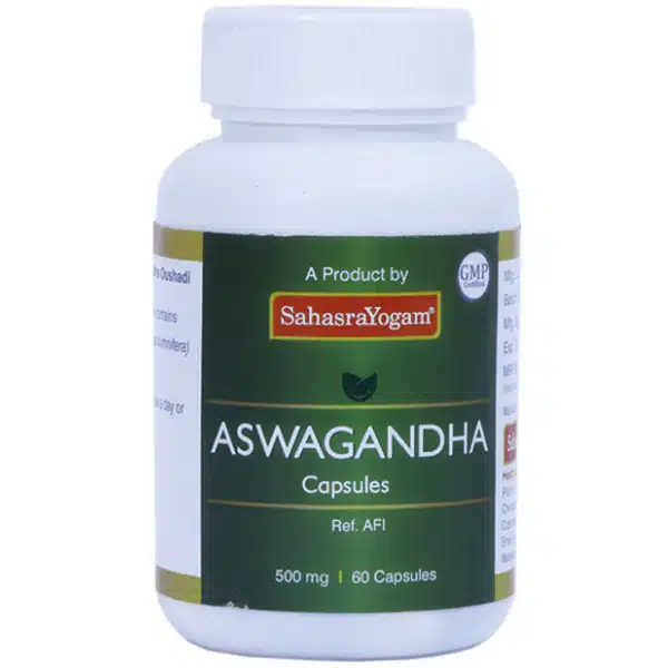 Untitleddesign_52_cd5f8423-b1e1-42e8-aa64-8f3fa889da74 ashwagandha 500mg 60tab sahasrayogam - Image 1