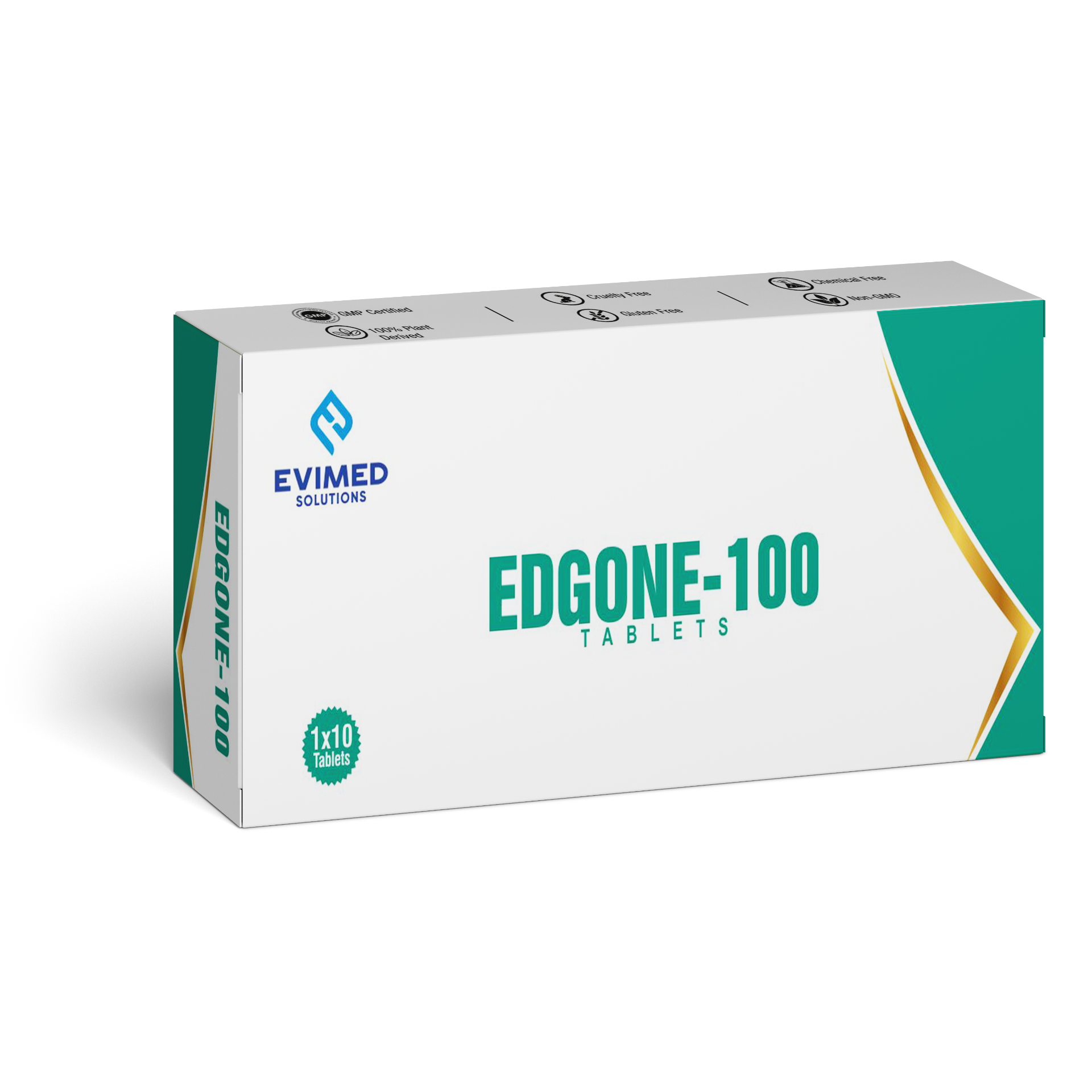 EDGONE-100 tablets(480mg) Edgone 100 tablets 480mg 10tab shree brahmachaitanya ayurved - Image 1