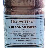 vidangarishta 5 ltr ayurved rasashala