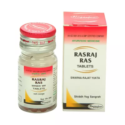 rasaraj ras 50tab upto 20% off free shipping nagarjun pharma gujarat