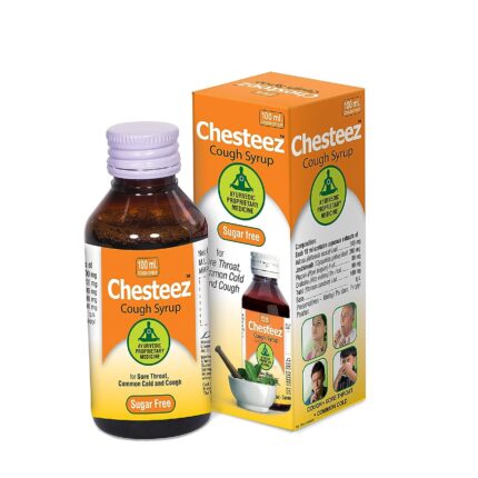chesteez syrup suger free 100 ml lamar ayurved