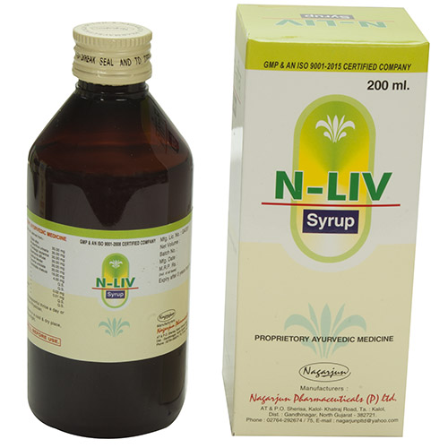 N-Liv syrup 200 ml upto 20% off Nagarjun Pharma Gujarat