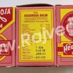 headrosa balm 2 piece pack 40 gram vallabh vijay & sons upto 10 % off