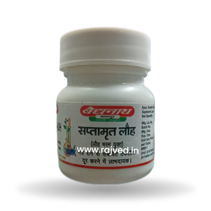 saptamrit lauh 40tab upto 20% off shree baidyanath ayurved bhavan