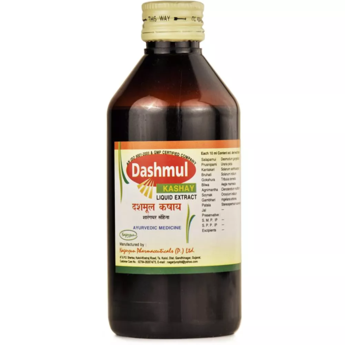 dashmul kashaya 200 ml upto 20% off nagarjun pharma gujarat