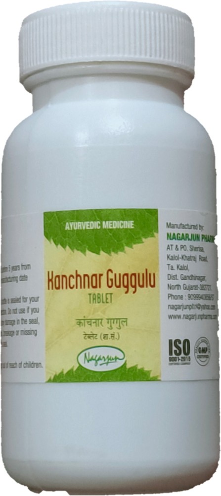 kanchnar guggul 2000tab upto 20% off free shipping nagarjun pharma gujarat