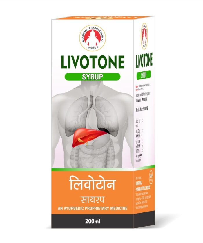 livotone syrup 5 ltr Bharadwaj Pharmaceuticals Indore