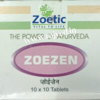 zoezen tablet 100 tab upto 15 % off Zoetic Ayurvedic Pvt