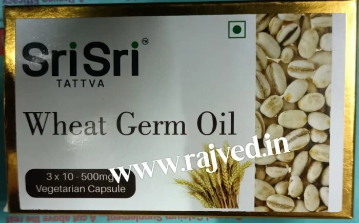 wheat germ oil capsules 30 cap Sri Sri Ayurveda