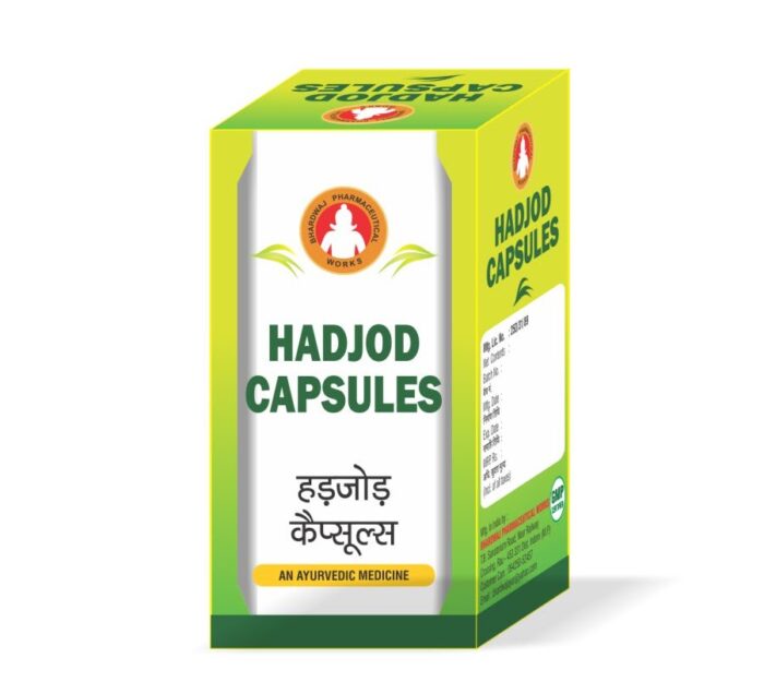 hadjod cap 100 cap upto 20% off bhardwaj pharmaceuticals indore
