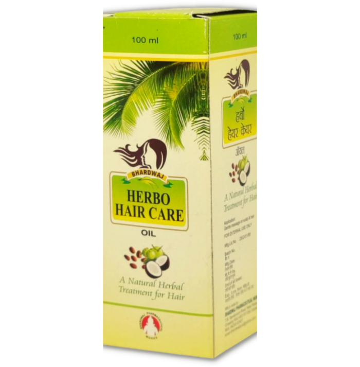 herbo hair care oil 100ml bhardwaj pharmaceuticals indore