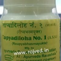tapyadi loha vati no 1 30tab ayurved rasashala