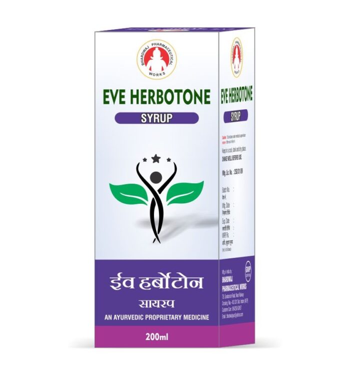Eve Herbotone Syrup 1 ltr bhardwaj pharmaceuticals indore