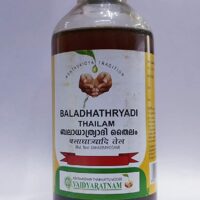 Baladhathriadi Thailam 200 ml vaidyaratnam oushadhalaya