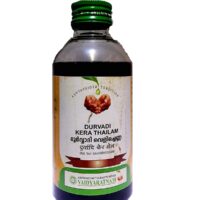 Durvadi Kera Thailam 200 ml vaidyaratnam oushadhalaya