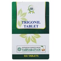 Trigonil Tablets 100 tabs upto 15% off free shipping vaidyaratnam oushadhalaya