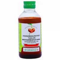 Asanamanjishtadi Kera Thailam 200 ml vaidyaratnam oushadhalaya