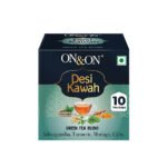 desi kawah green tea 10sachet elements