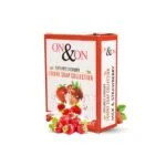 nature's milk and strawberry 75 gm soap element