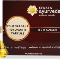 Ksheerabala 101 Avarthy capsules 100 nos upto 20% off free shipping kerala Ayurveda Ltd