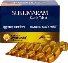 Sukumaram kwath tablet 100 nos upto 20% off kerala ayurveda Ltd