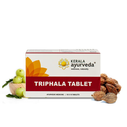 Triphala tablet 100 nos upto 15% off kerala ayurveda Ltd powerful detox