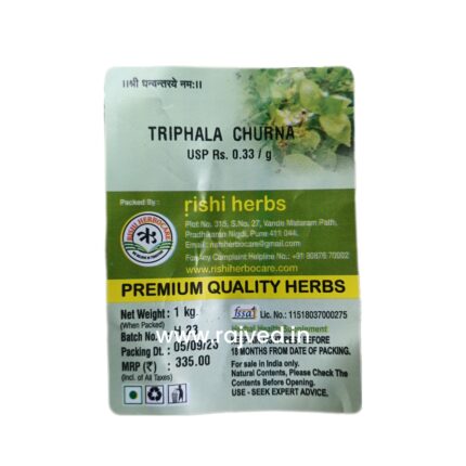 triphala churna 1 kg rishi herbs