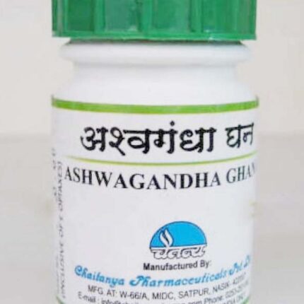 ashwagandha ghana 60tab chaitanya pharmaceuticals best buy