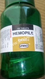 Hemopile 100capsule Unexo Laboratories bottle