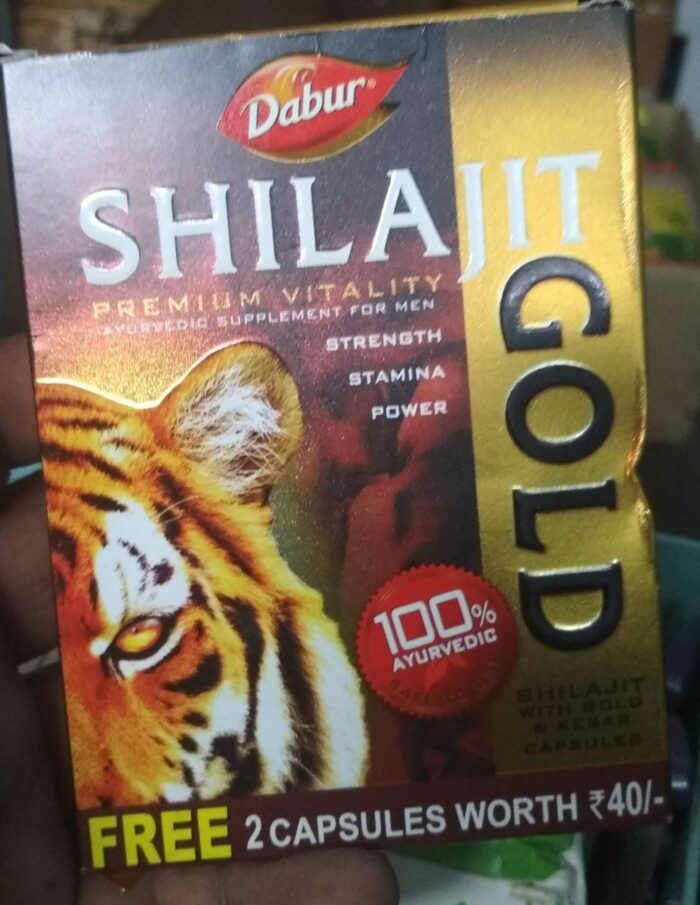 shilajit gold capsule 10 cap-Dabur  - Image 2