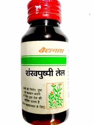 shankha pushpi tel 50ml shree baidyanath ayurved bhavan
