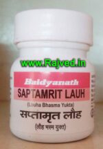saptamrit lauh 40tab shree baidyanath ayurved bhavan
