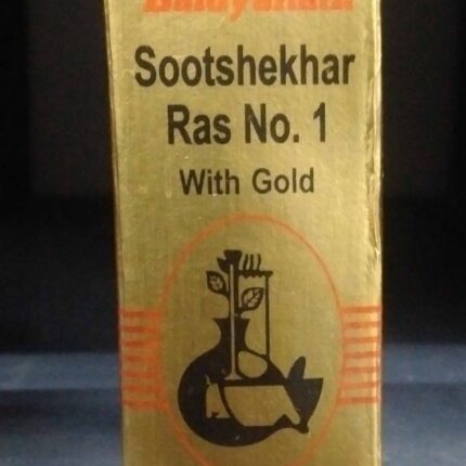 sootashekhar ras no 1 swarna yukt 30tab shree baidyanath ayurved bhavan