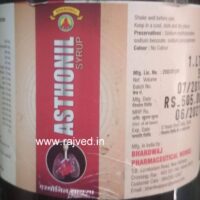 asthonil syrup 1 ltr Bharadwaj Pharmaceuticals Indore