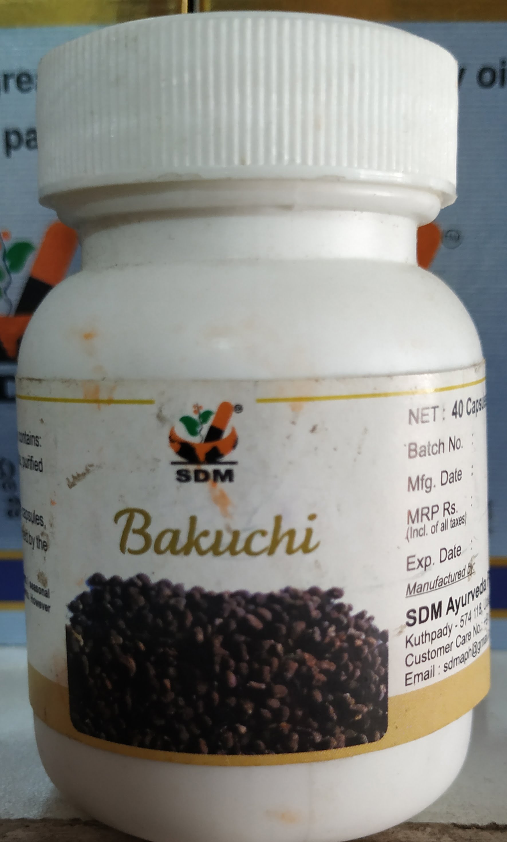 bakuchi capsule 500cap upto 15% off sdm ayurvedya