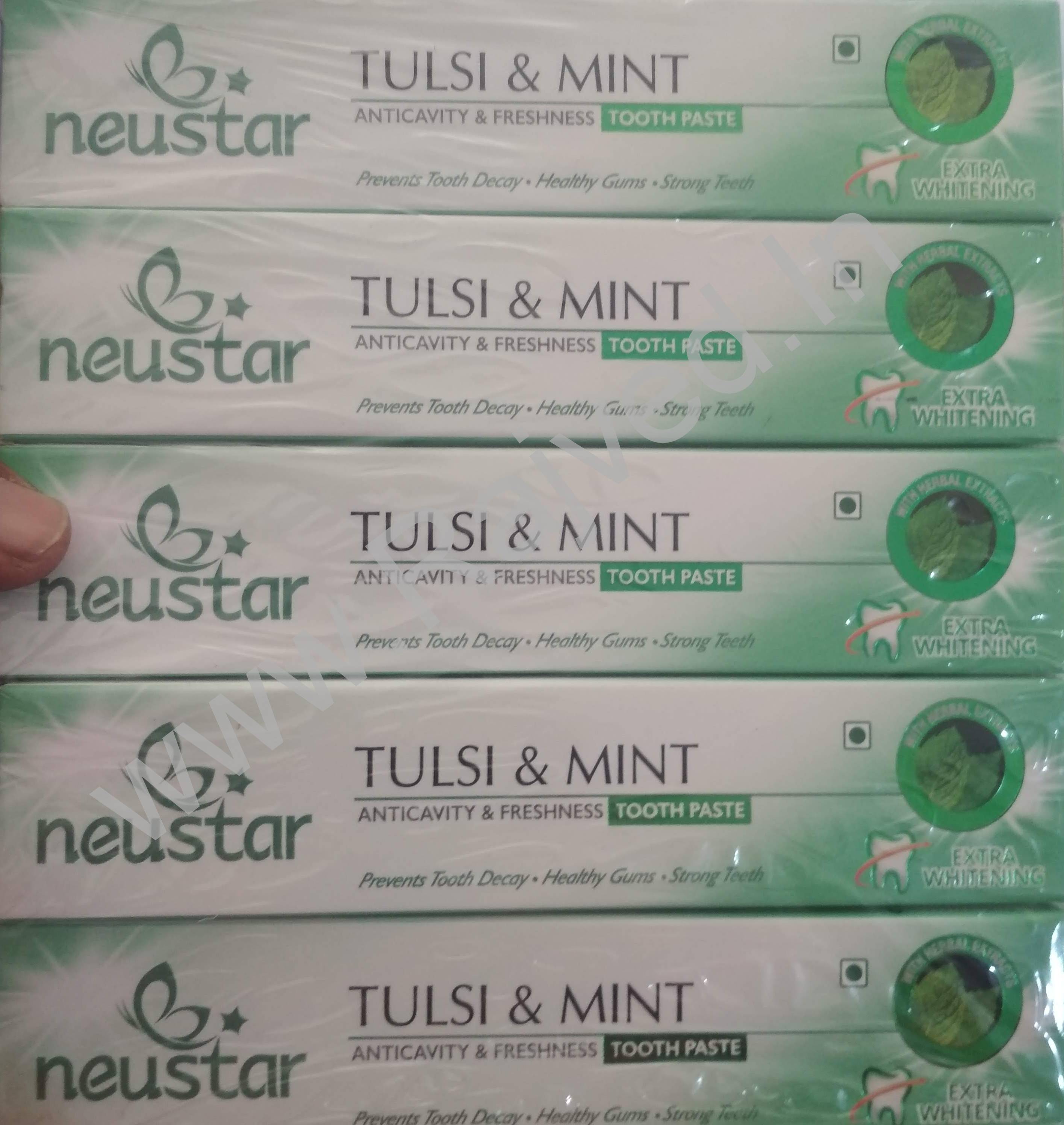 neustar tulsi and mint toothpaste