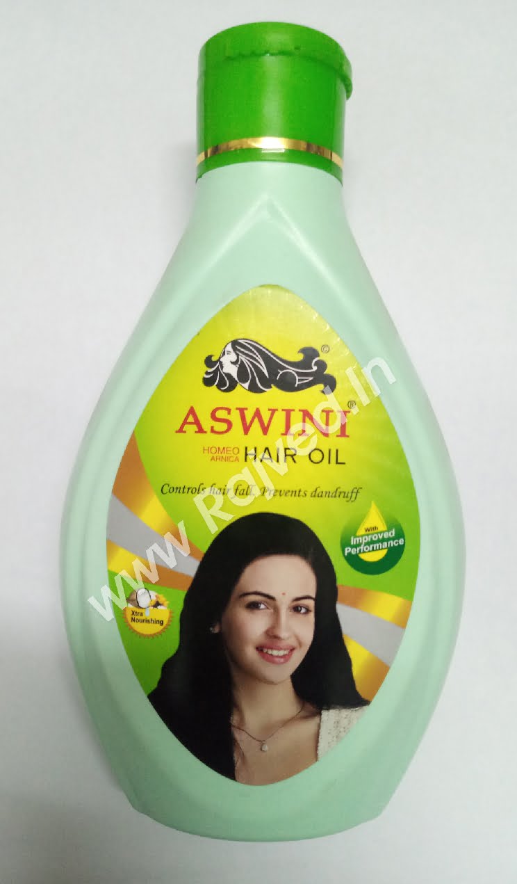 Aswini Homeo Arnica Hair Oil  2 x 360 ml Packs