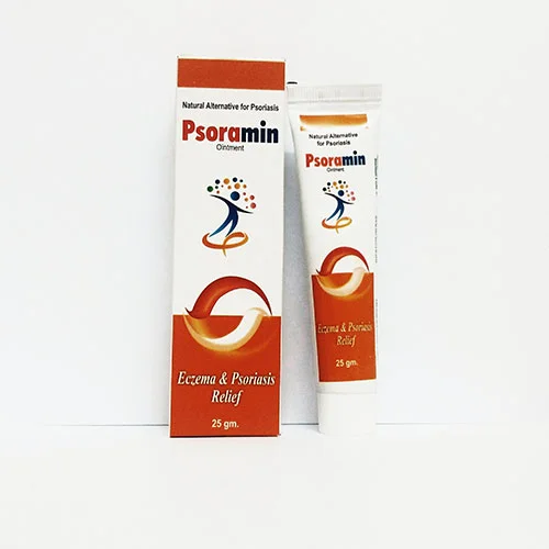 psoramin ointment 25gm-nisarga pharma gujrat