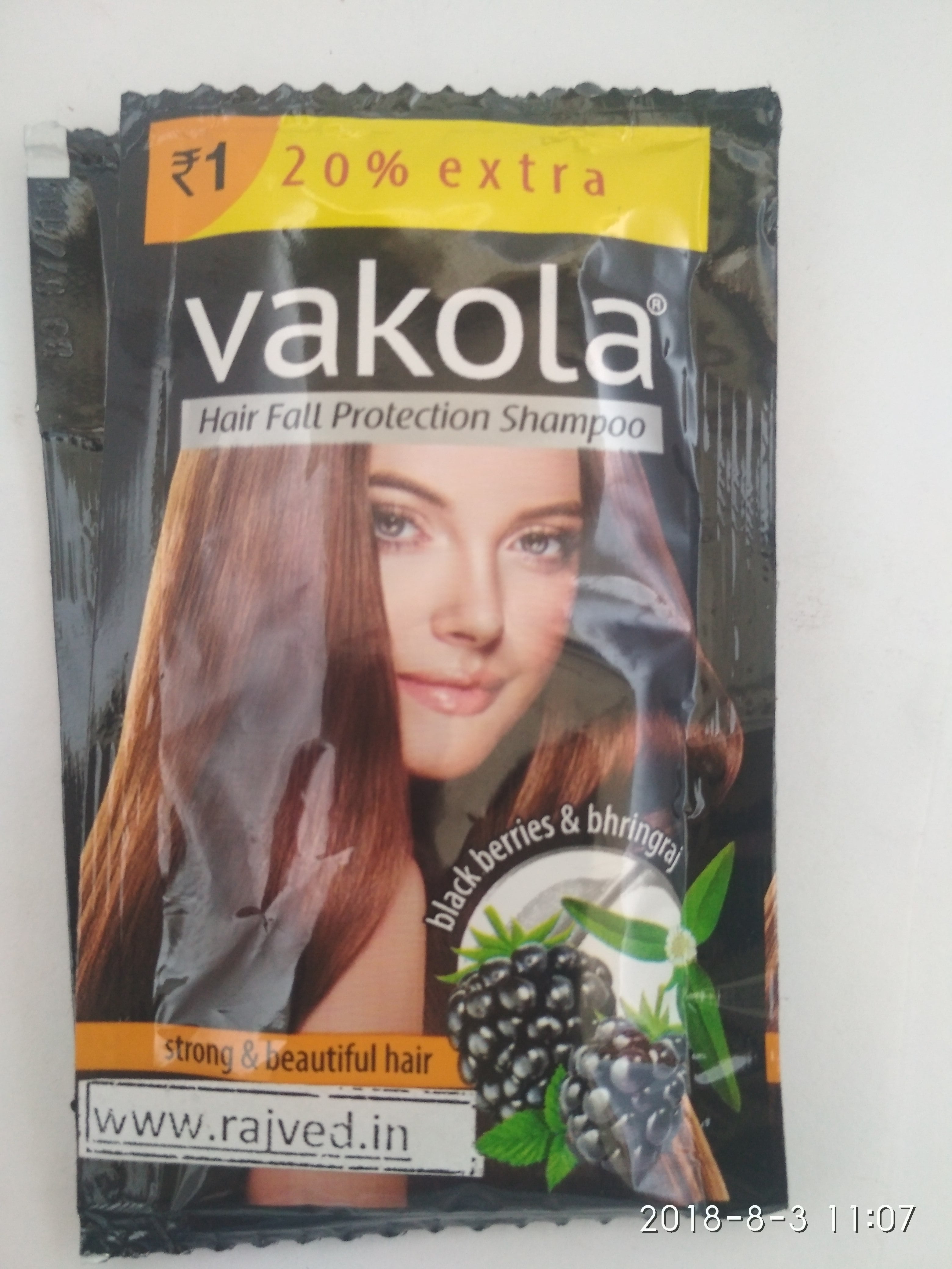 Buy Online 100% Original Vakola Hair Fall Protection Shampoo Only On  