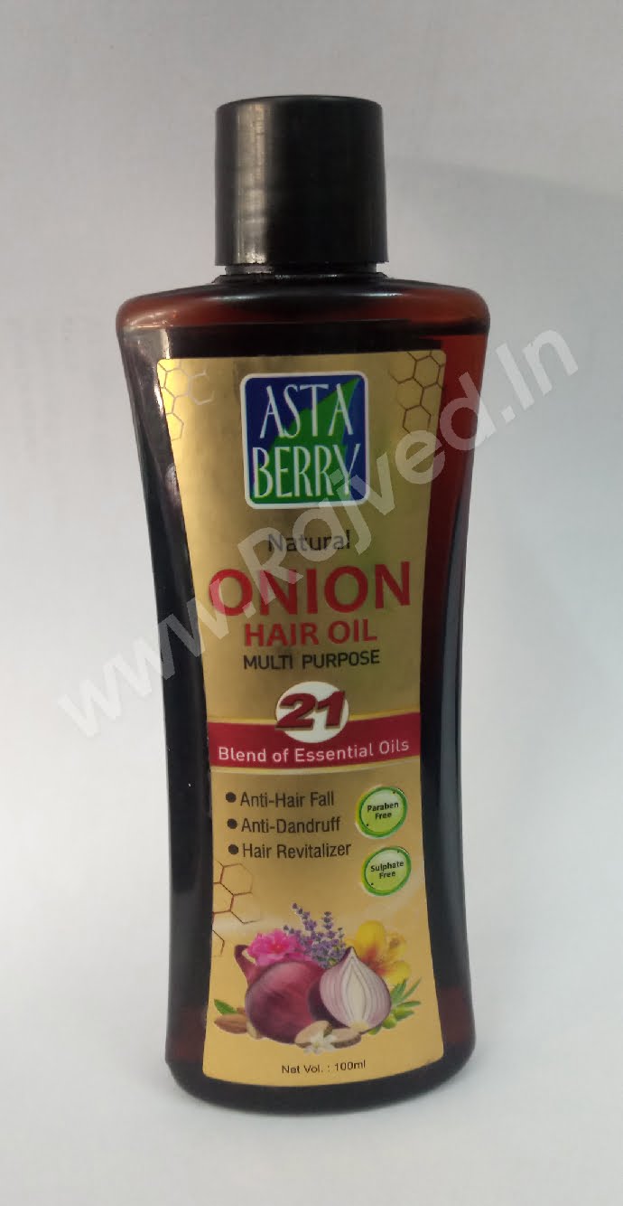 Astaberry Onion Hair Oil 100ml - Buy Now 