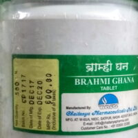 brahmi ghana 500tab upto 20% off free shipping chaitanya pharmaceuticals