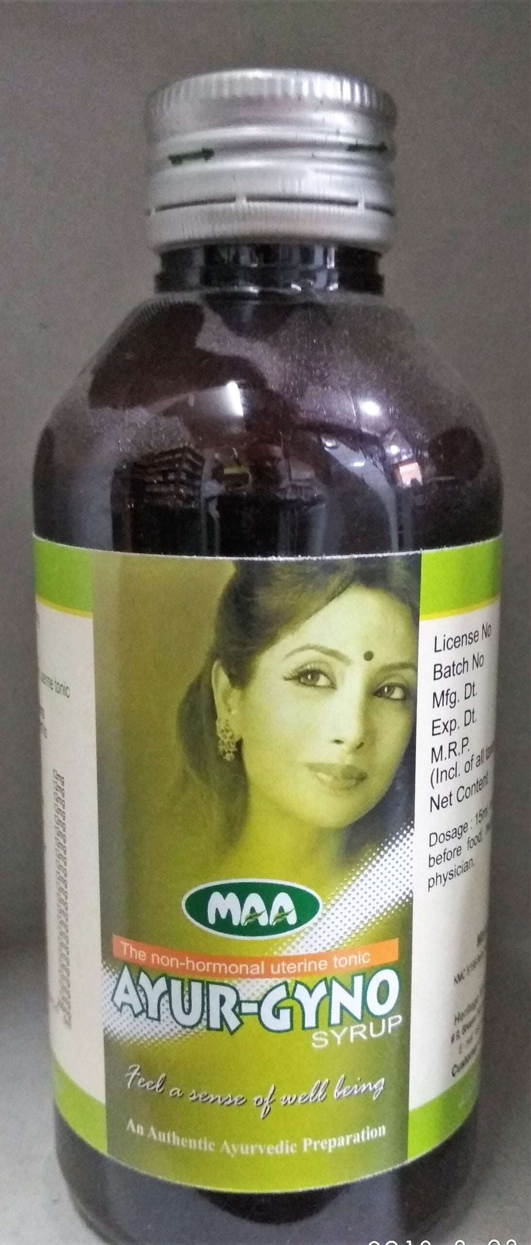 Ayur-gyno syrup 400 ml Malabar Ayurveda Ashram
